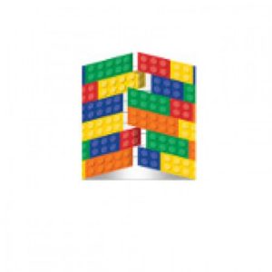 Lego Bricks Party Invitation