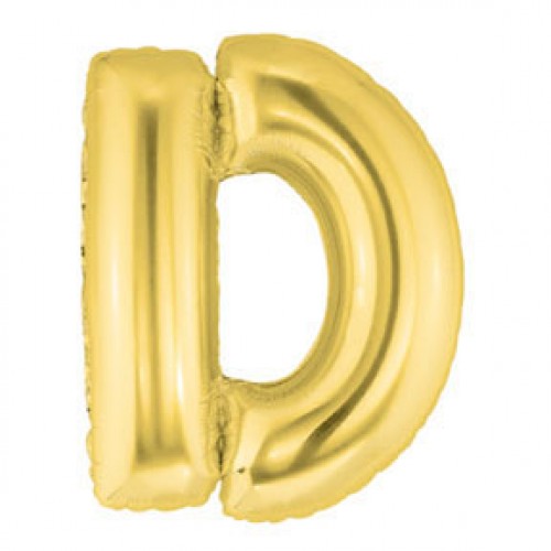 16" Alphabet D Foil Balloons