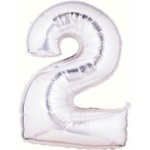 32" Foil Balloon-Number 2