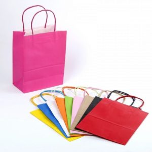 Assorted Colour Paper Bag - Premium Quality