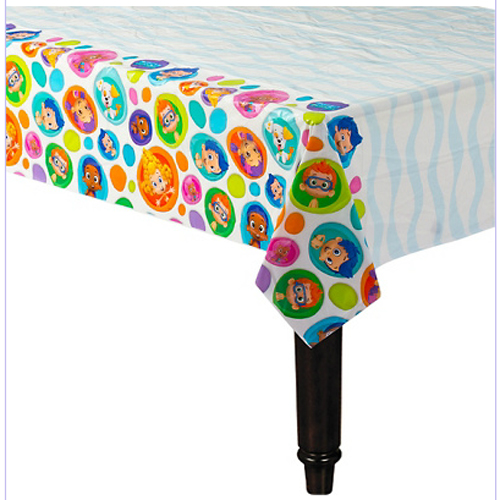 BUBBLE GUPPIES PLASTIC TABLE COVER