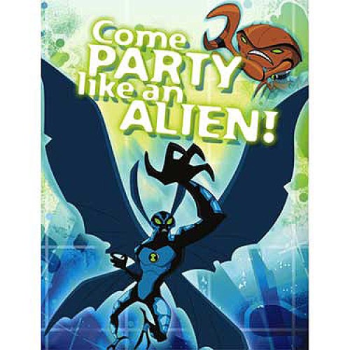 Ben 10 Alien Force Invitation