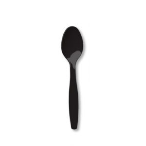 Black Velvet Premium Plastic Spoons