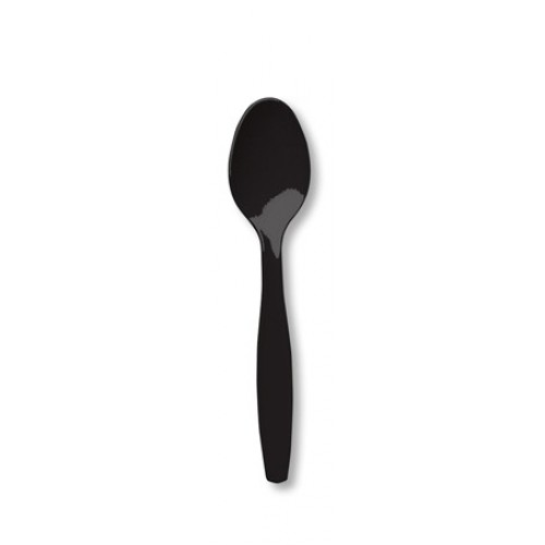 Black Velvet Premium Plastic Spoons