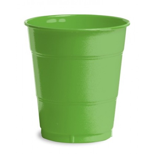 Citrus Green Plastic Cup 12oz