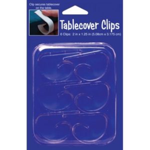 Clear Table Cover Clip