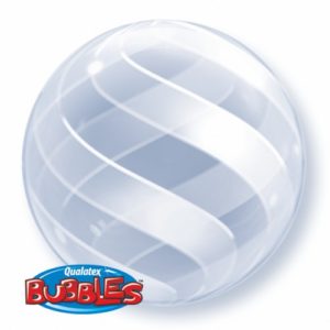 Deco Bubble Swirls All Round Balloon - 20 Inches