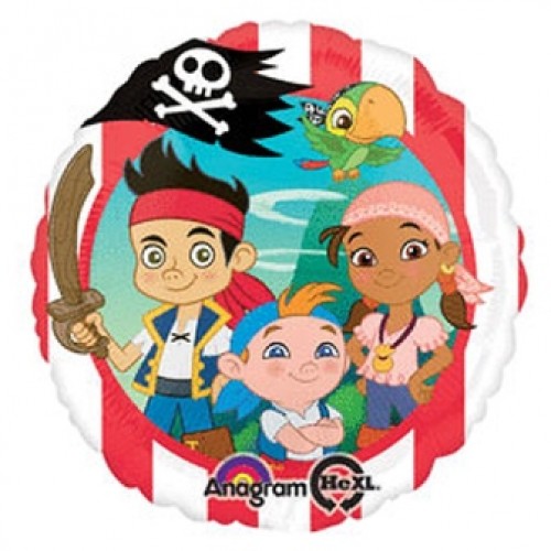 Jake and The Never Land Pirate Foil Balloon
