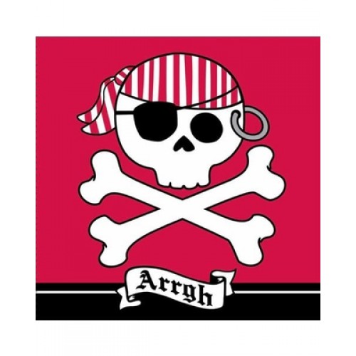 Pirate Party Lunch Napkin