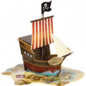 Pirate Ship Centerpiece