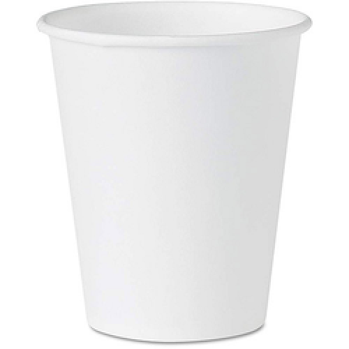 Plain White Paper Cup 10oz
