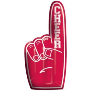 Red Inflatable Finger