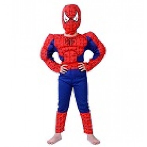 Spiderman With Padded Muscle For Kids
