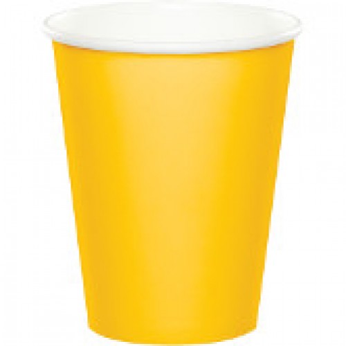 Yellow Premium Hot / Cold Cup 9oz